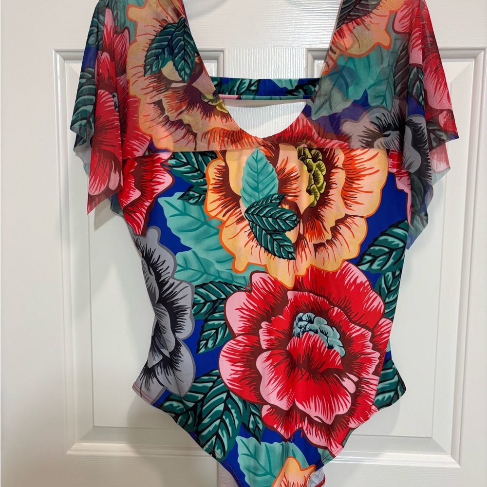 Floral One-Piece Swimsuit
